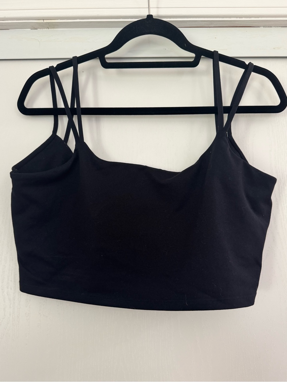 HALARA Double Straps Cropped Yoga Tank Top